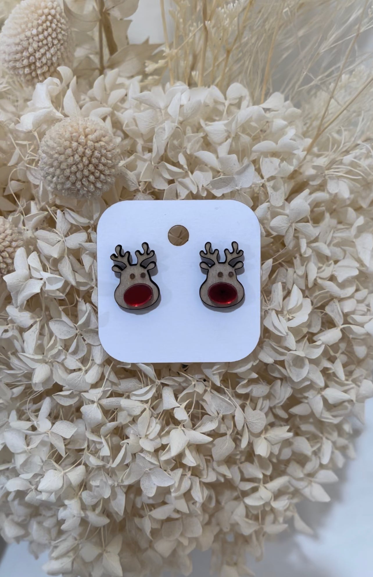 Reindeer stud Earrings