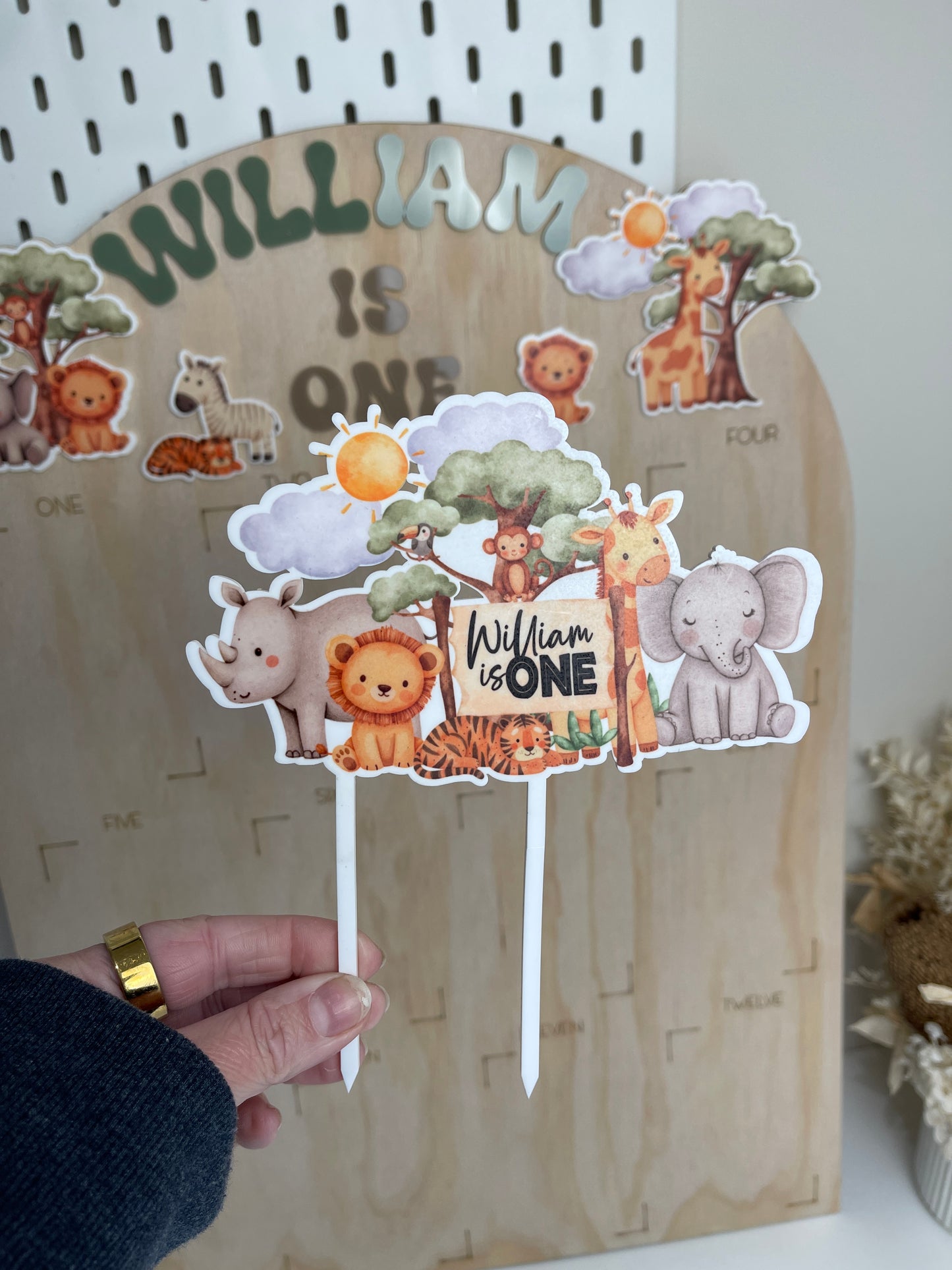 Custom Photo birthday board