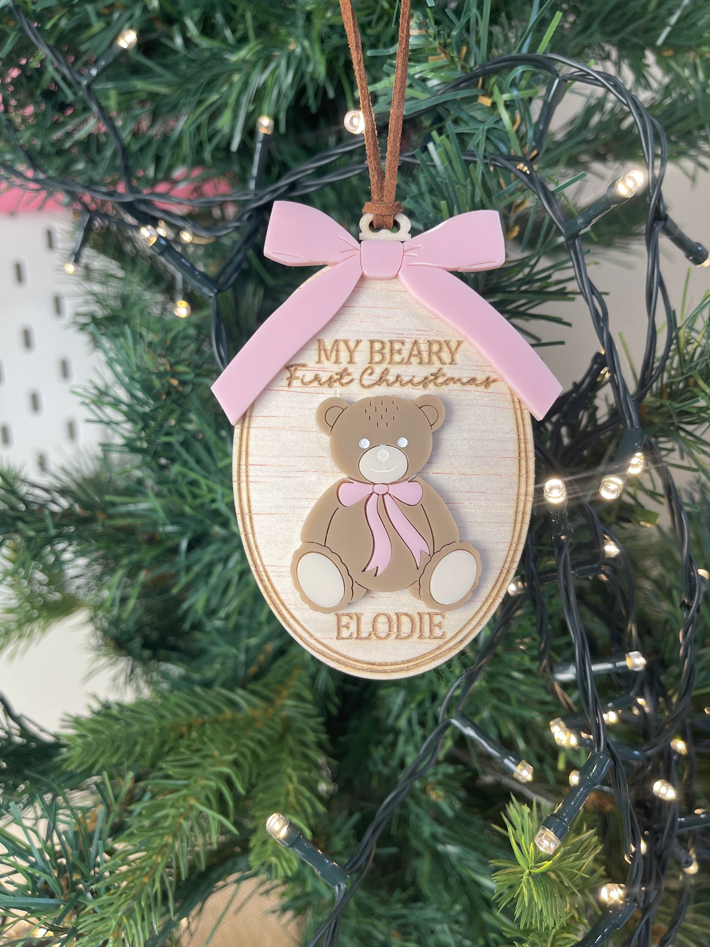 Beary first Ornament