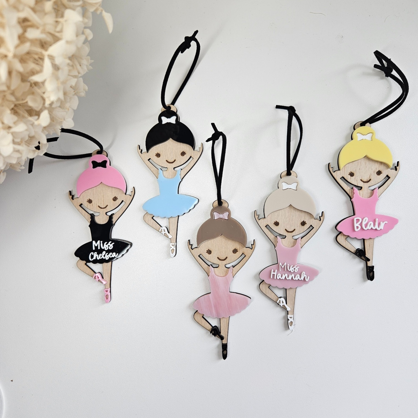 Ballerina Ornament/ tag