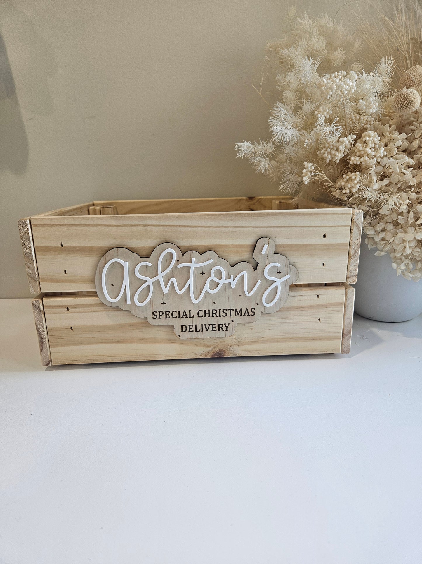 Crate plaque (PLAQUE ONLY)