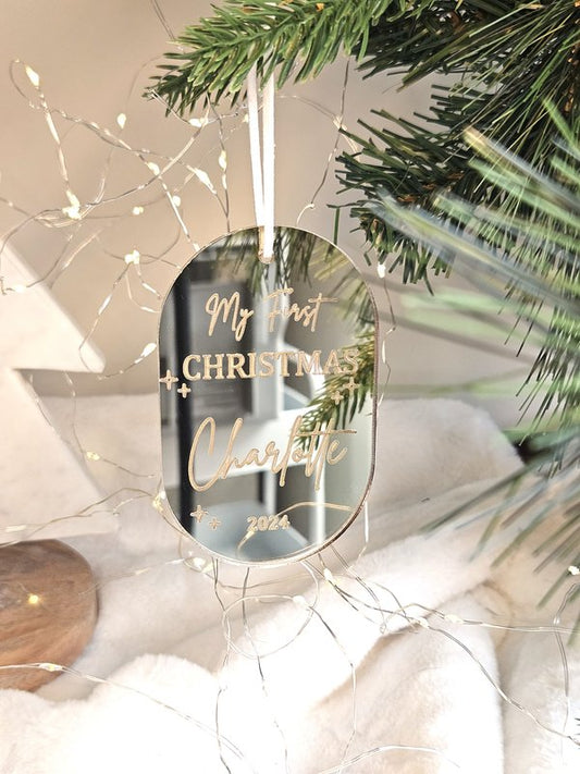 My first Christmas ornament