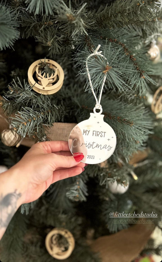 My first Christmas Bauble