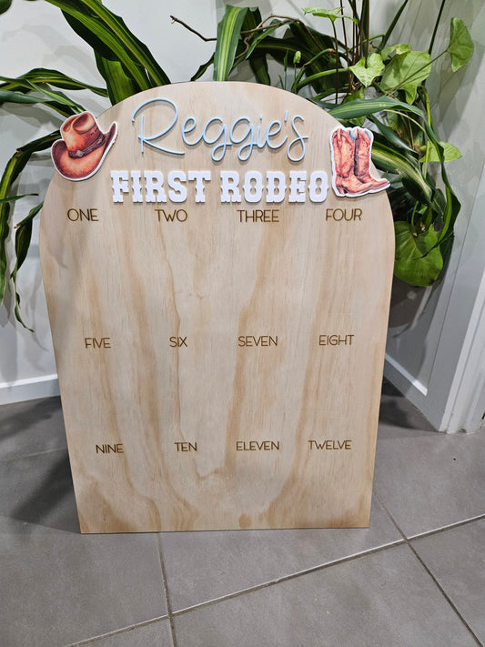 Custom Photo birthday board