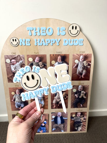 Custom Photo birthday board