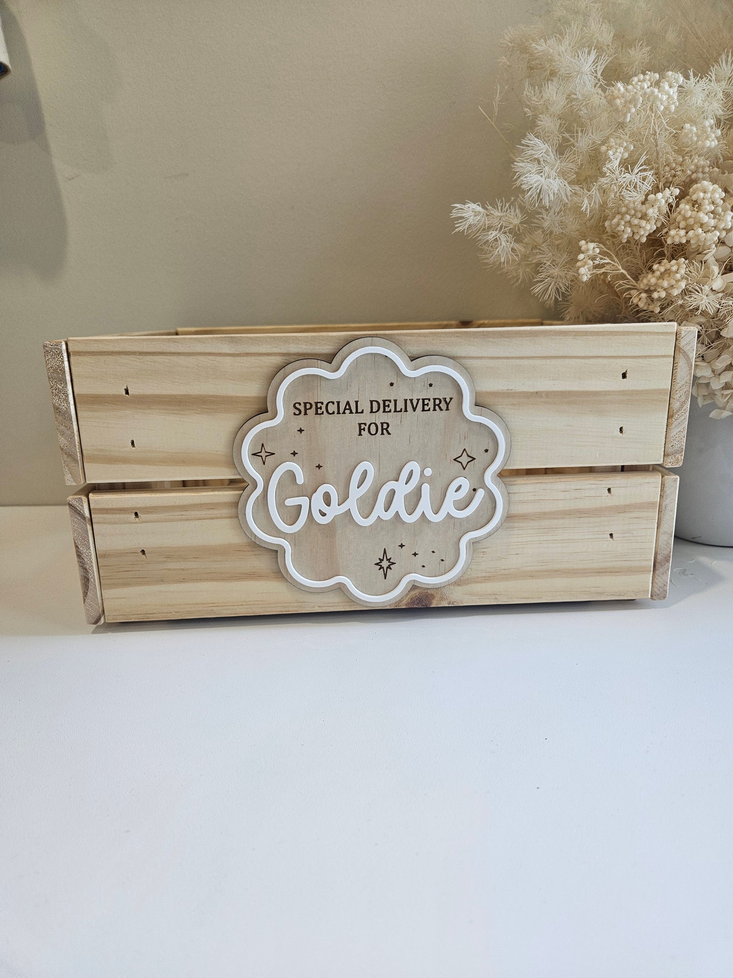 Crate plaque (PLAQUE ONLY)