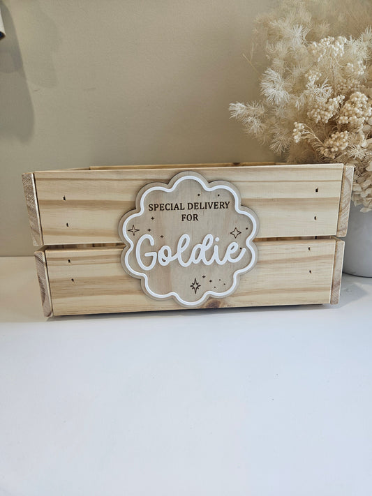 Christmas Plaque - Scalloped