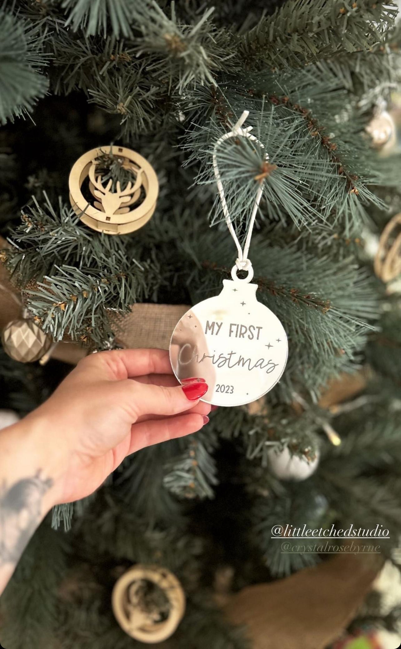 My first Christmas Bauble